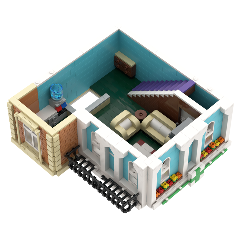 LEGO MOC Modular Pharmacy by MOC_Expert | Rebrickable - Build with LEGO