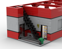 MOC popular Parking Garage building bricks (JCMORC92)