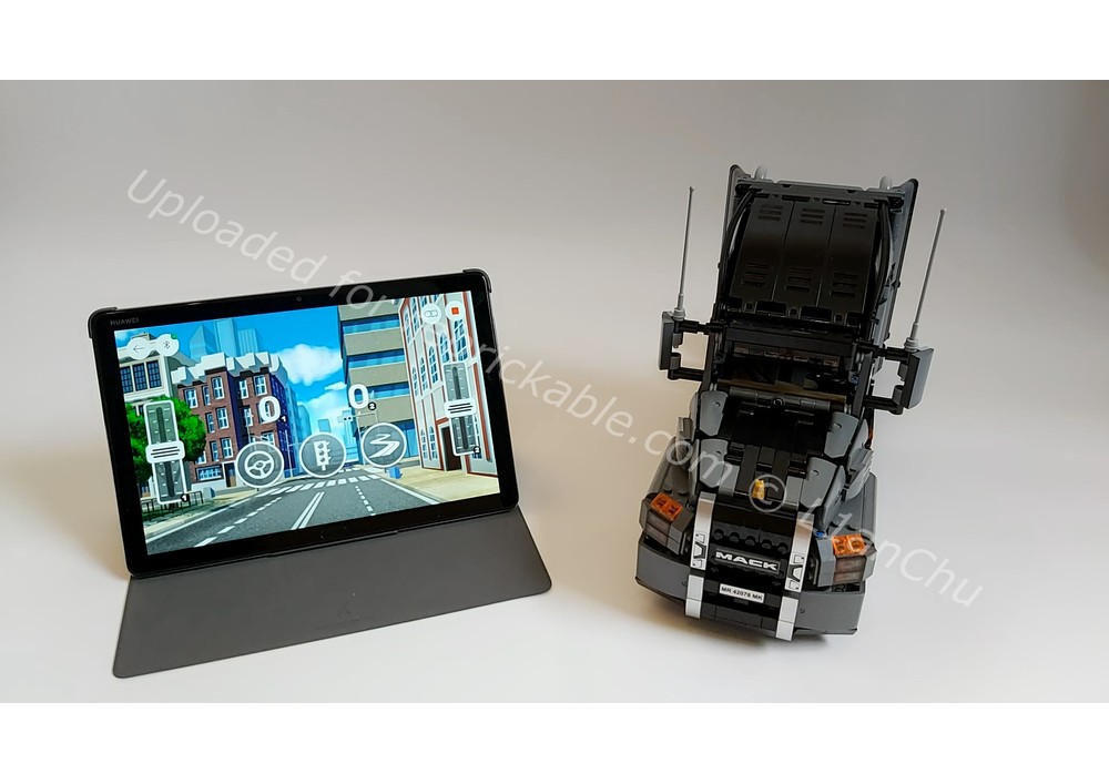 LEGO MOC-54881 Control+ Remote Controlled Mack Anthem (42078, Powered ...
