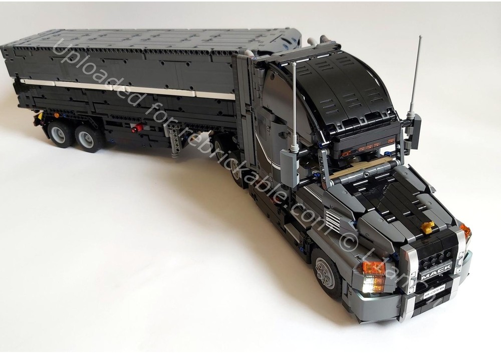 LEGO MOC Control+ Remote Controlled Mack Anthem (42078, Powered Up) by ...