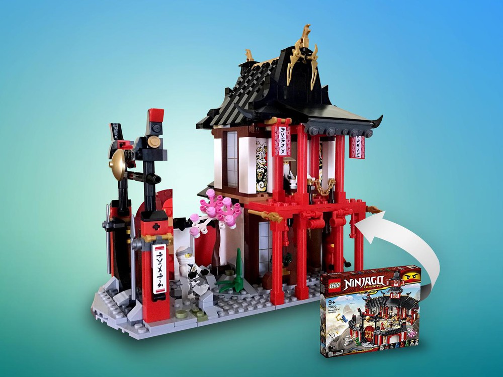 LEGO Ninjago Garden Alternate Build by Kiely-Design | Rebrickable - with LEGO