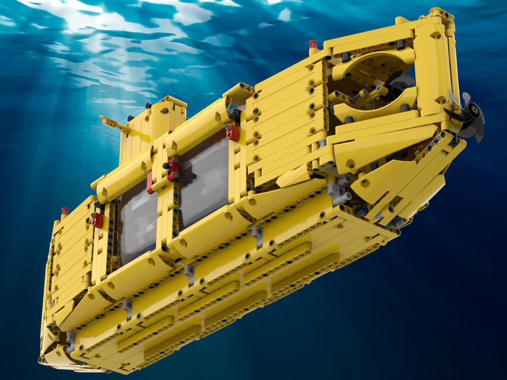 LEGO MOC LEGO Technic Submarine by Rebrickable - Build with LEGO