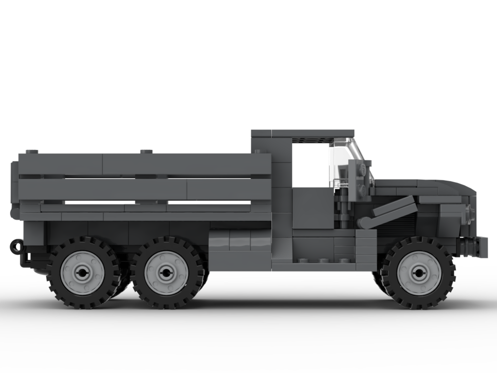 LEGO MOC Ural-375 truck by gunsofbrickston | Rebrickable - Build with LEGO