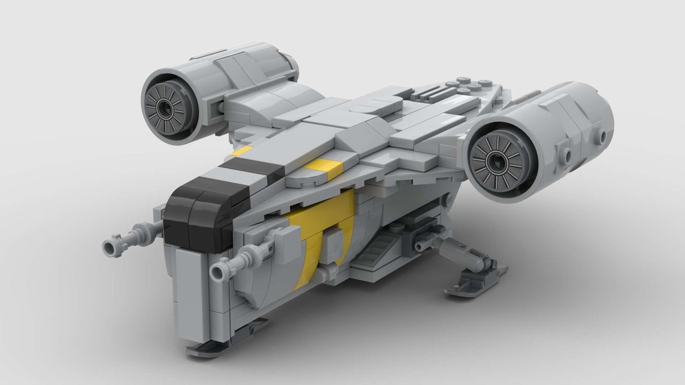 LEGO MOC Midi Scaled Razor Crest by mattster331 | Rebrickable - Build ...