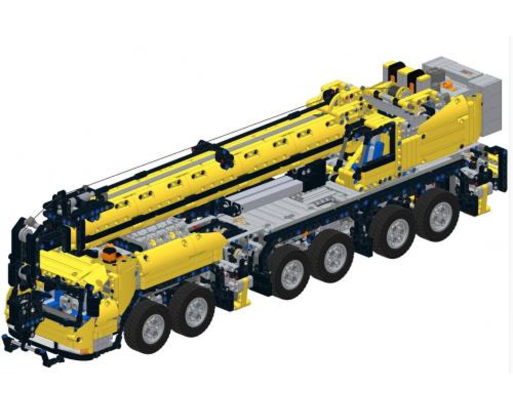LEGO MOC Grove GMK6400 Mobile Crane MK 