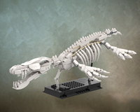 Liopleurodon Skeleton - Lego Dinosaur Fossils