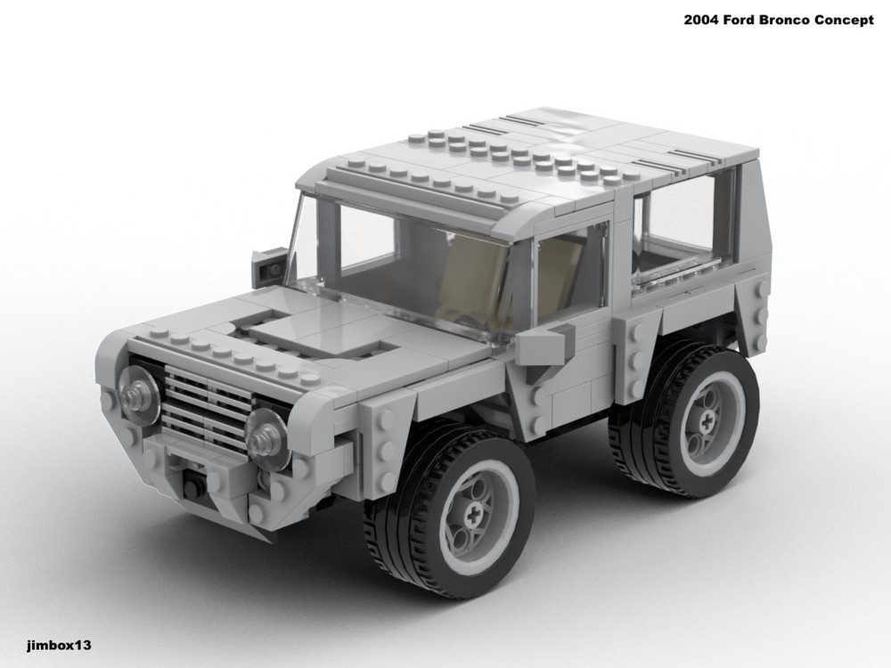 LEGO MOC Ford Bronco 2004 Concept Fan Art by jimbox13 | Rebrickable ...