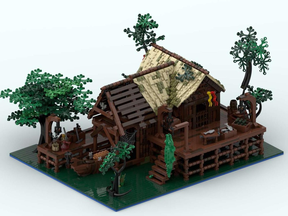 lego swamp moc