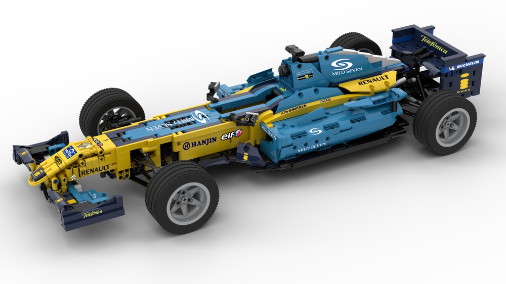 LEGO MOC Renault F1 1:8 Scale Lukas2020 | Rebrickable with LEGO