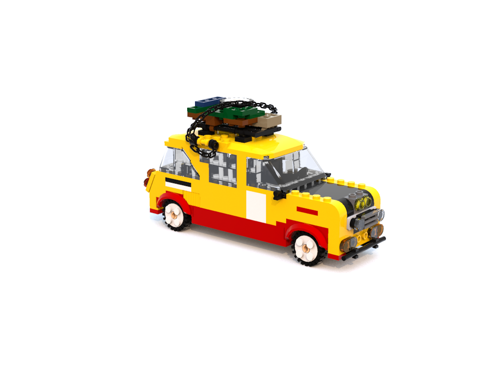 LEGO MOC Renault R4 Rally by esfrolios Rebrickable Build with LEGO