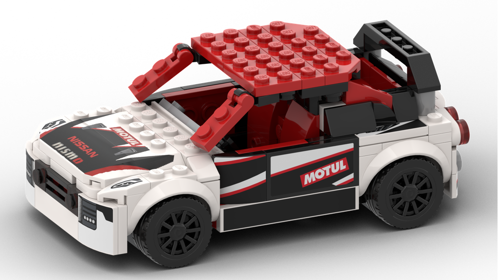 LEGO MOC 76896 Windowless Compact Rally Hatchback by Schwimpy