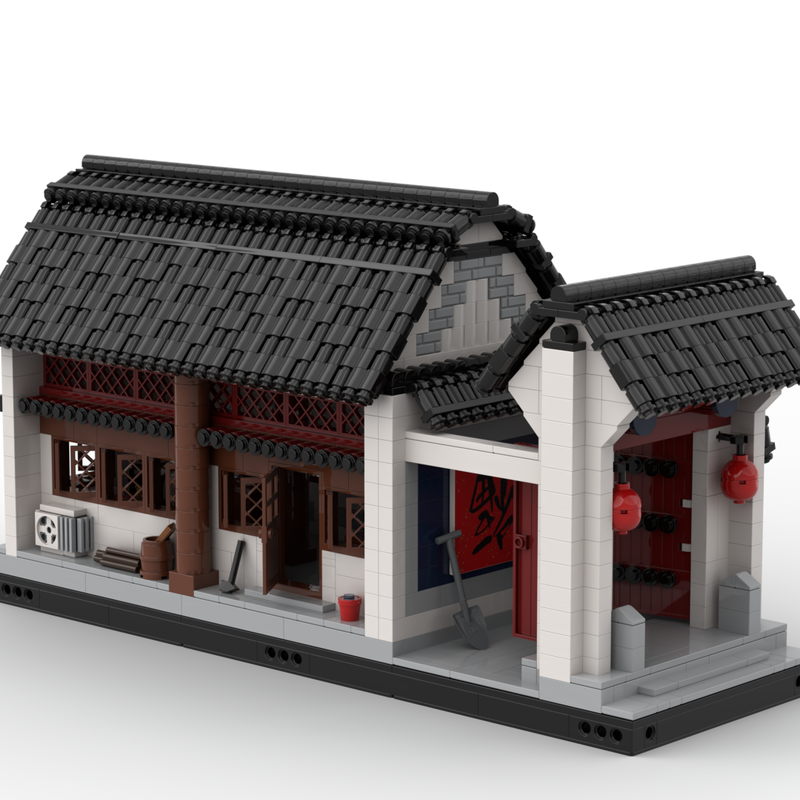 chinese house roof