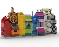 10715 Rainbow houses
