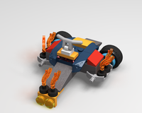 Stunt Space Scooter
