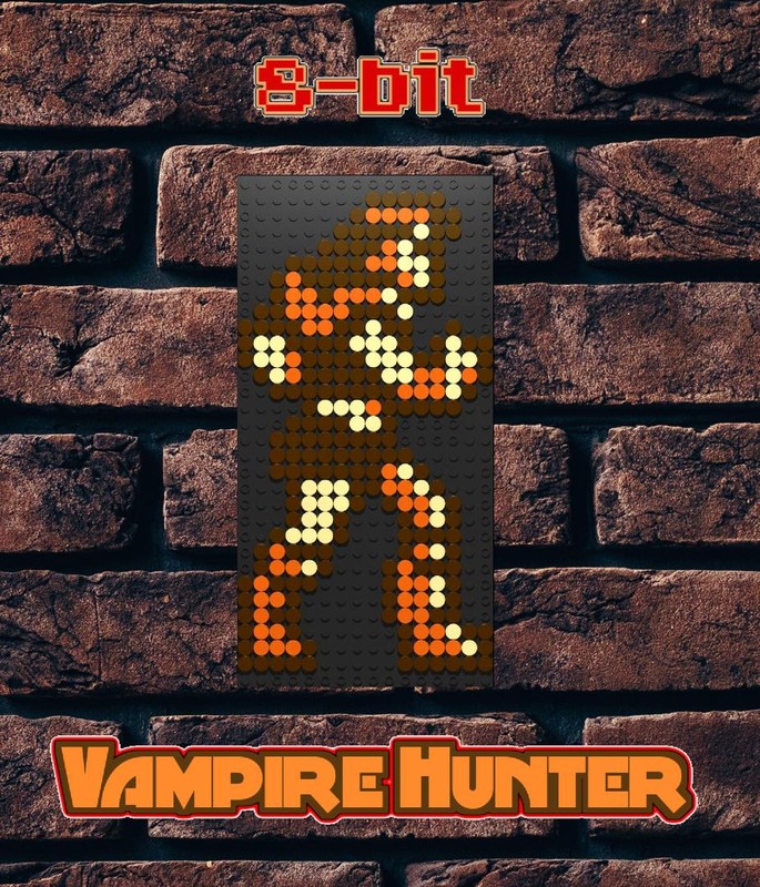 Lego Art 8-bit Vampire Hunter