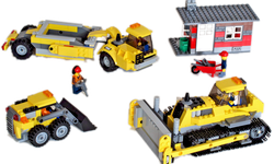 Lego Moc Road Crew By Nkubate Rebrickable Build With Lego