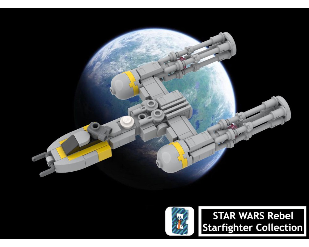 lego y wing minifigures