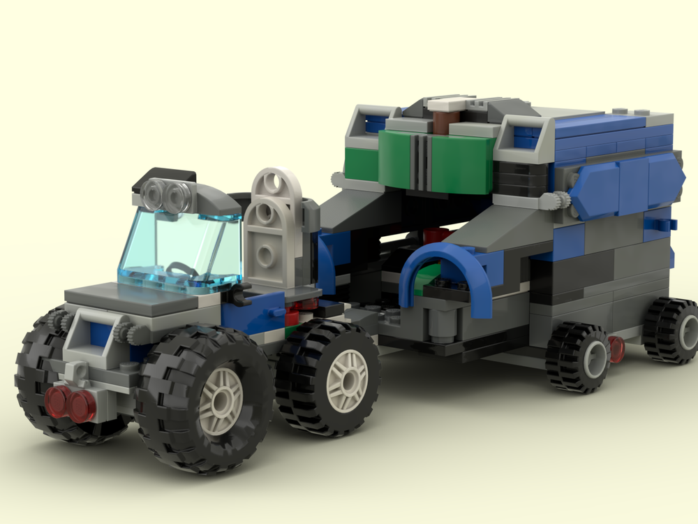 LEGO MOC 60223 Mobile Base by Zeah | Rebrickable - Build with LEGO