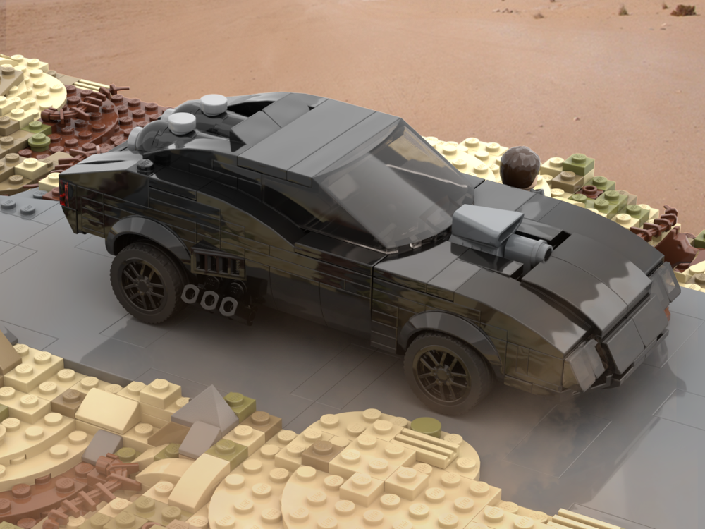 INTERCEPTOR V8！V8！ Mad Max's V8 Interceptor rides again - The Brothers Brick