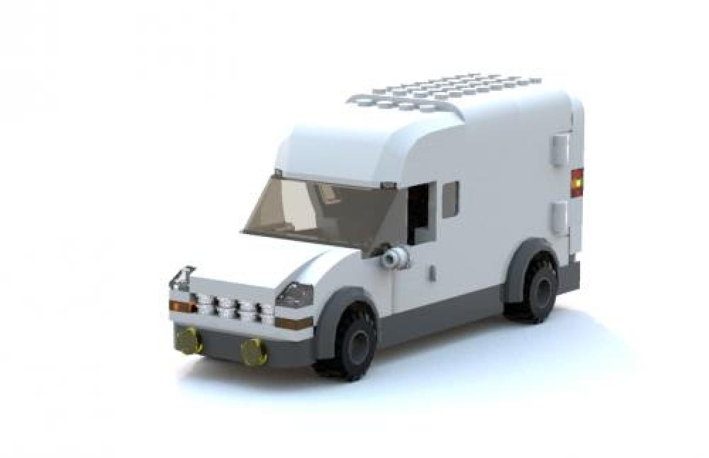 LEGO MOC Delivery van by Igor X 