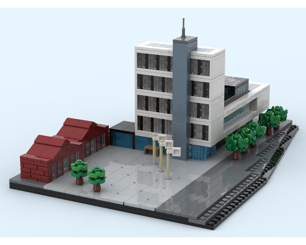 LEGO MOC Science University by aegir | Rebrickable - Build with LEGO