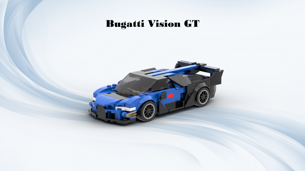 Speed Champions Bugatti Vision by armageddon1030 | Rebrickable - Build with LEGO