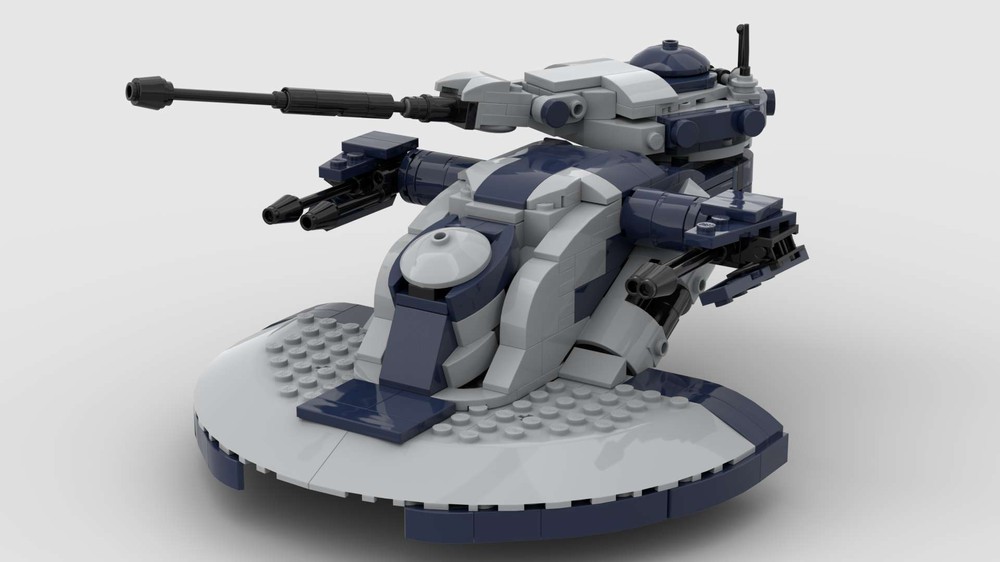 LEGO MOC AAT Armored Assault Tank - TPM Trade Federation Tan Budget by BigJudge | Rebrickable - Build LEGO