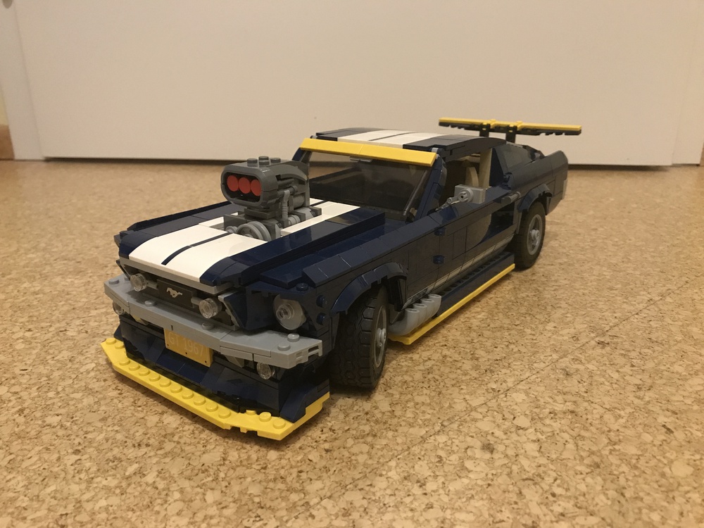 LEGO MOC 10265 Ford Mustang Tuning Kit by Bricklab2006