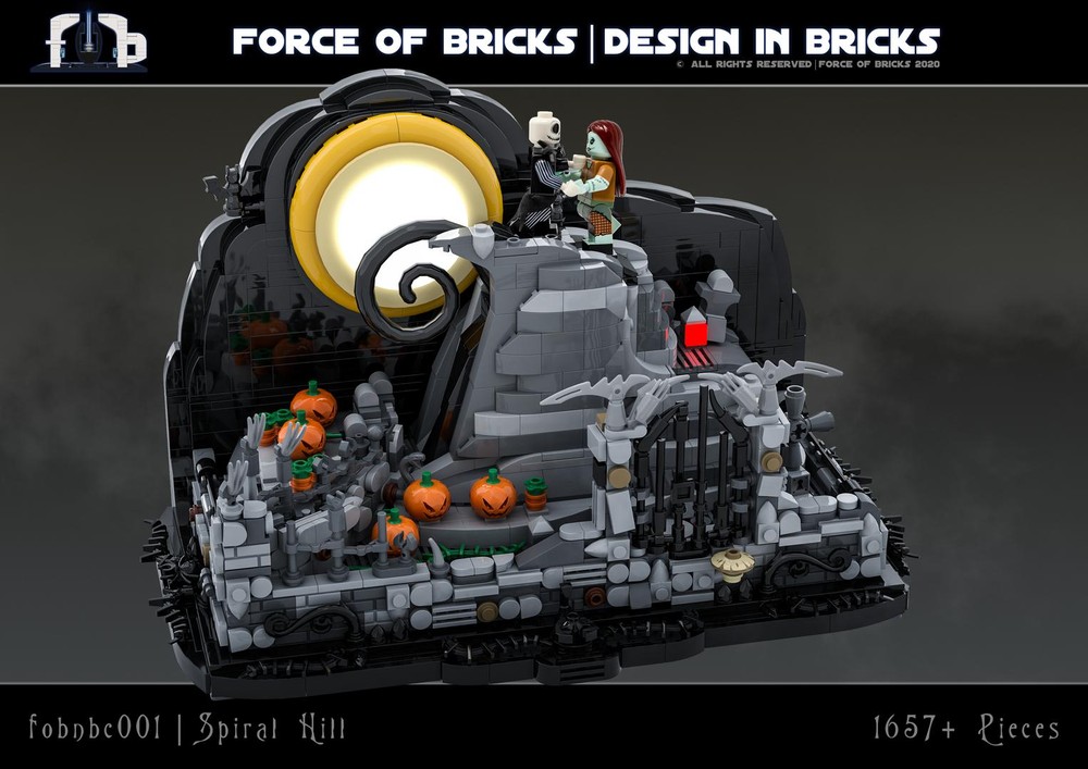 LEGO MOC Spiral Hill (fobnbc001), Force of Bricks by Force of Bricks