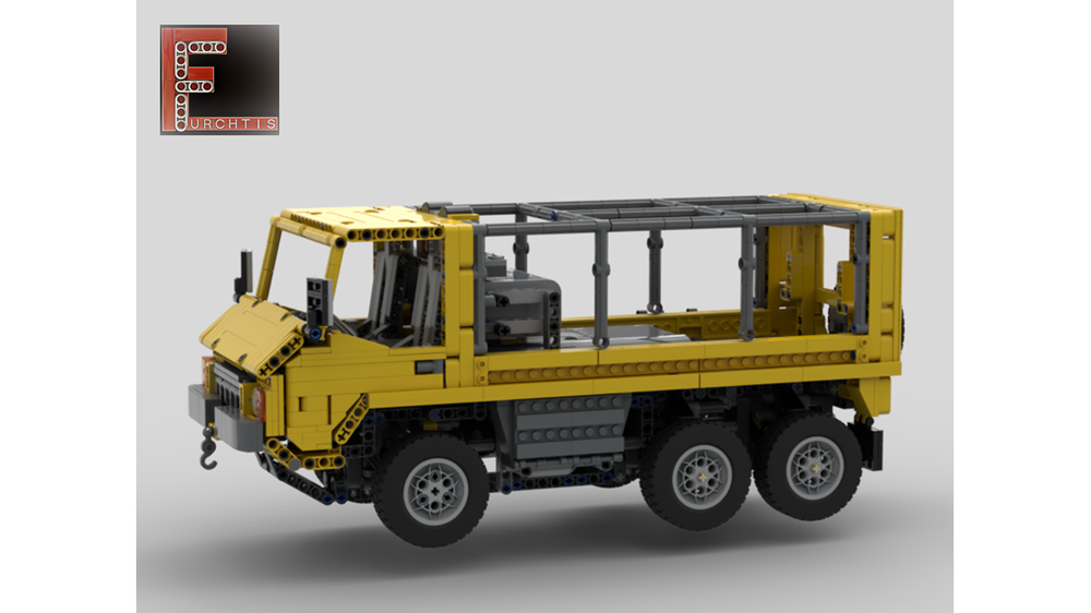 LEGO MOC Steyr-Puch Pinzgauer 6x6 full RC by Furchtis