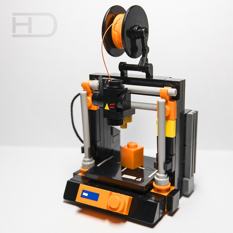 Самодельный 3D-принтер из LEGO