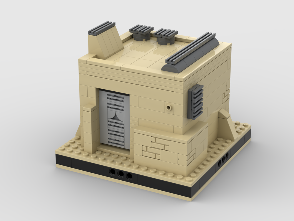 MOC Modular Tatooine Tatooine City Space Wars