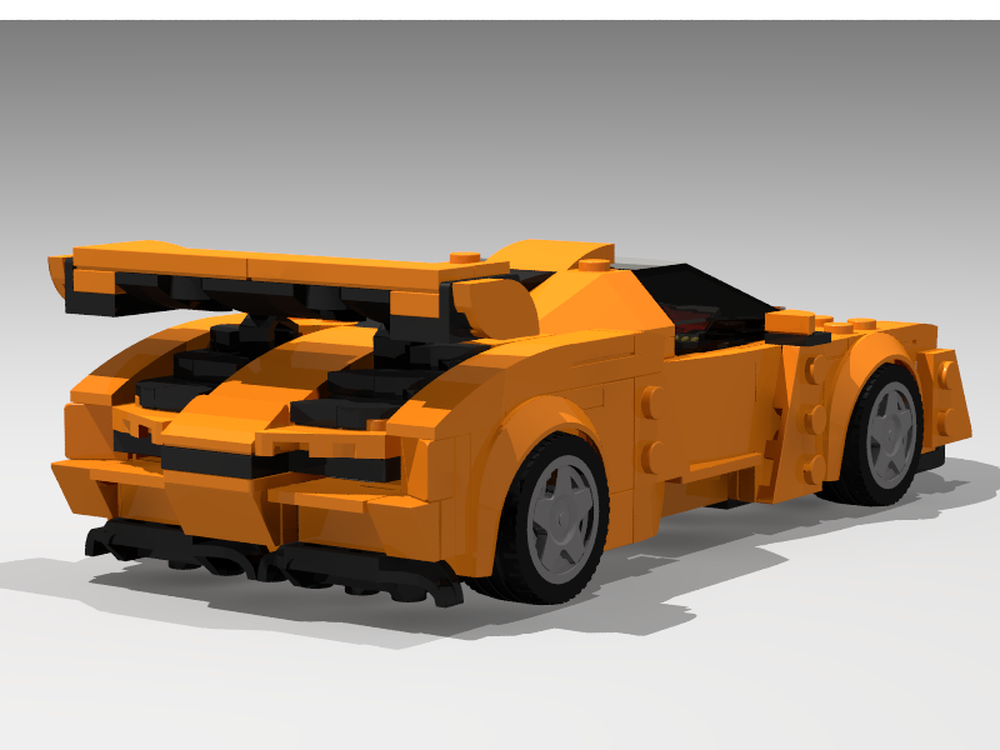 LEGO MOC MOC - McLaren Senna LM by deconsnowman | Rebrickable