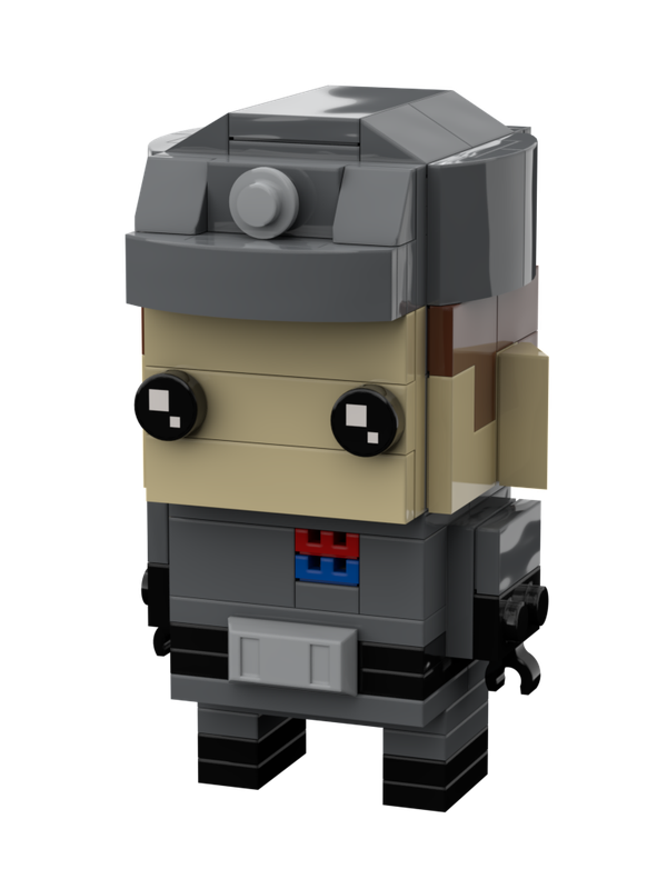 LEGO MOC Imperial Officer Brickheadz by FMbricks | Rebrickable - Build ...