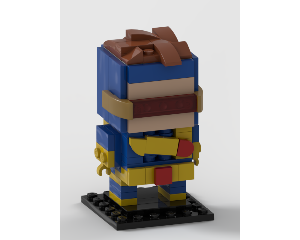 LEGO MOC Cyclops X-Men BrickHeadz by NinjaChips20 | Rebrickable - Build ...