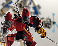 Ninjago Legacy Samurai Mech 70665 Mod