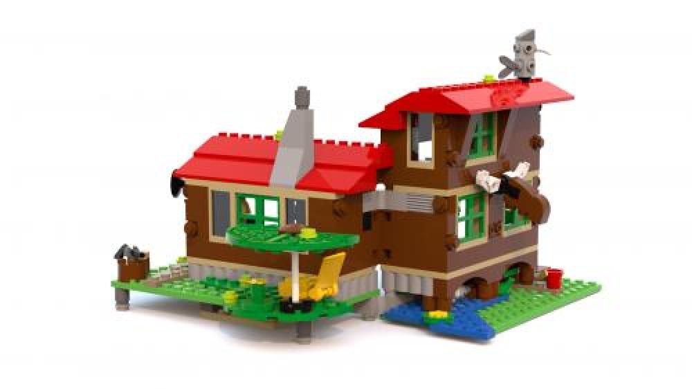LEGO Creator Lakeside Lodge Set 31048 - US