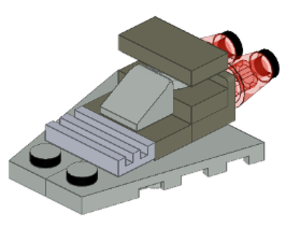 LEGO MOC Mini Imperial Star Destroyer by Cloud-E13 | Rebrickable