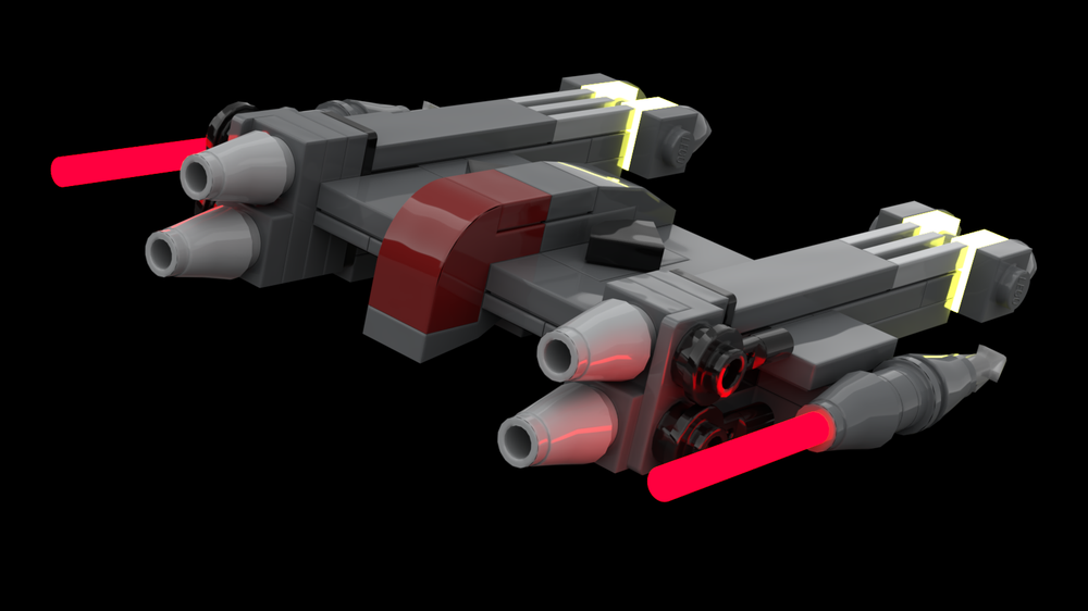LEGO MOC Rogue Class Magnaguard Starfighter - Mini - 1:144 Scale