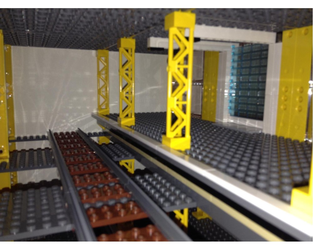 LEGO MOC Section of Underground Subway Station by dagupa | Rebrickable ...
