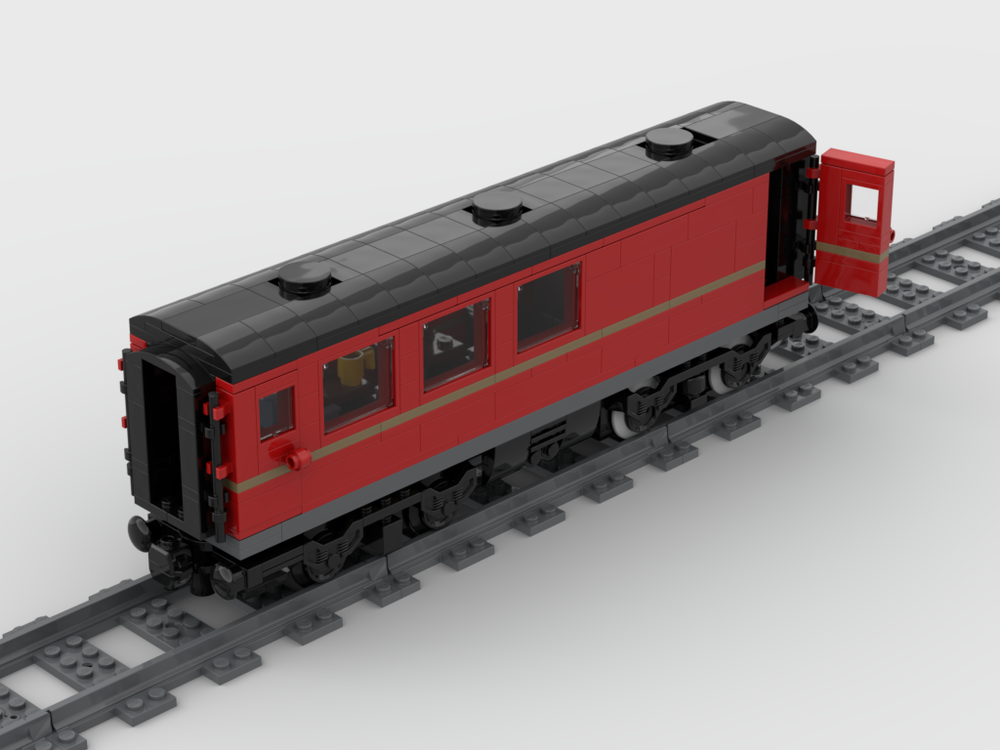 LEGO MOC HP - Motorized Hogwarts Express (75955) by moonmanbricks