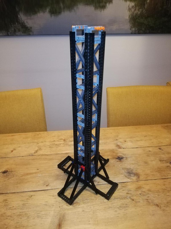 LEGO MOC Basic tower tower crane. Toren voor kraan by Yokio | Rebrickable - Build with LEGO