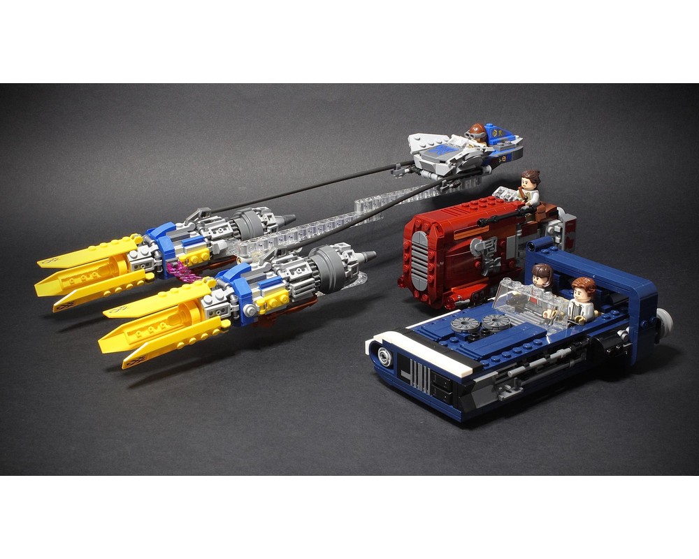 LEGO MOC Rey's Speeder set 75099 MOD by ron_mcphatty | Rebrickable ...
