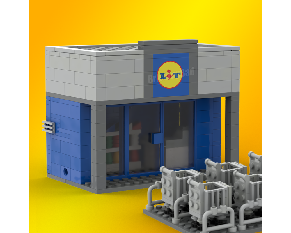 dodge charger lego moc