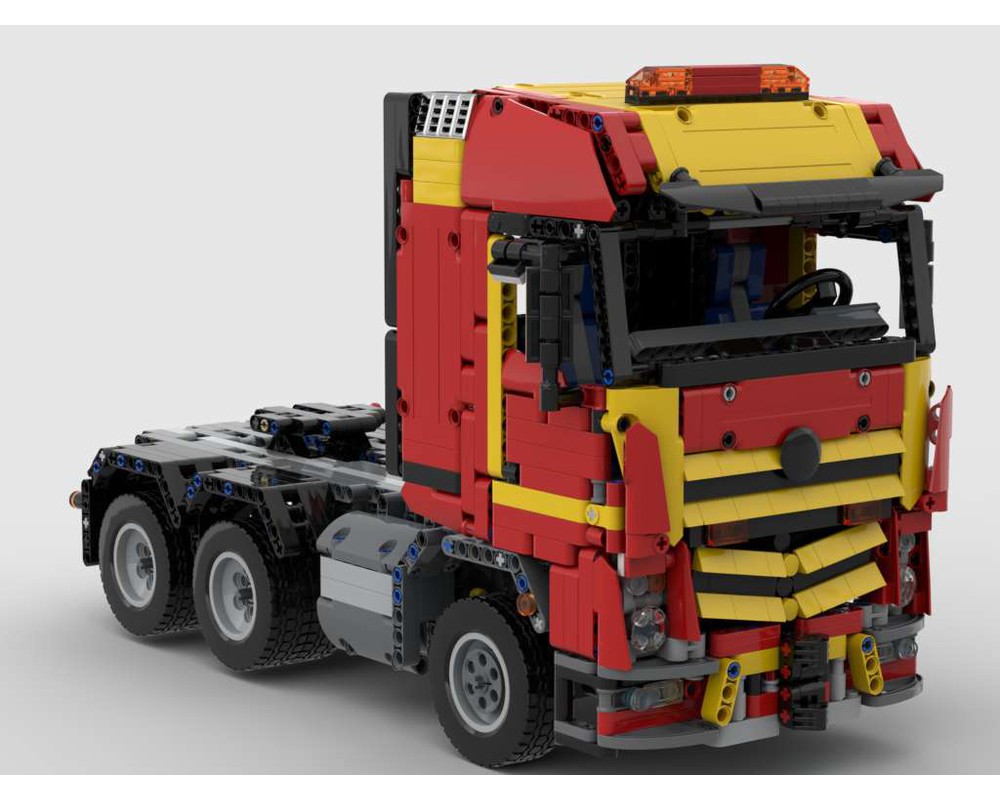 lego truck mercedes