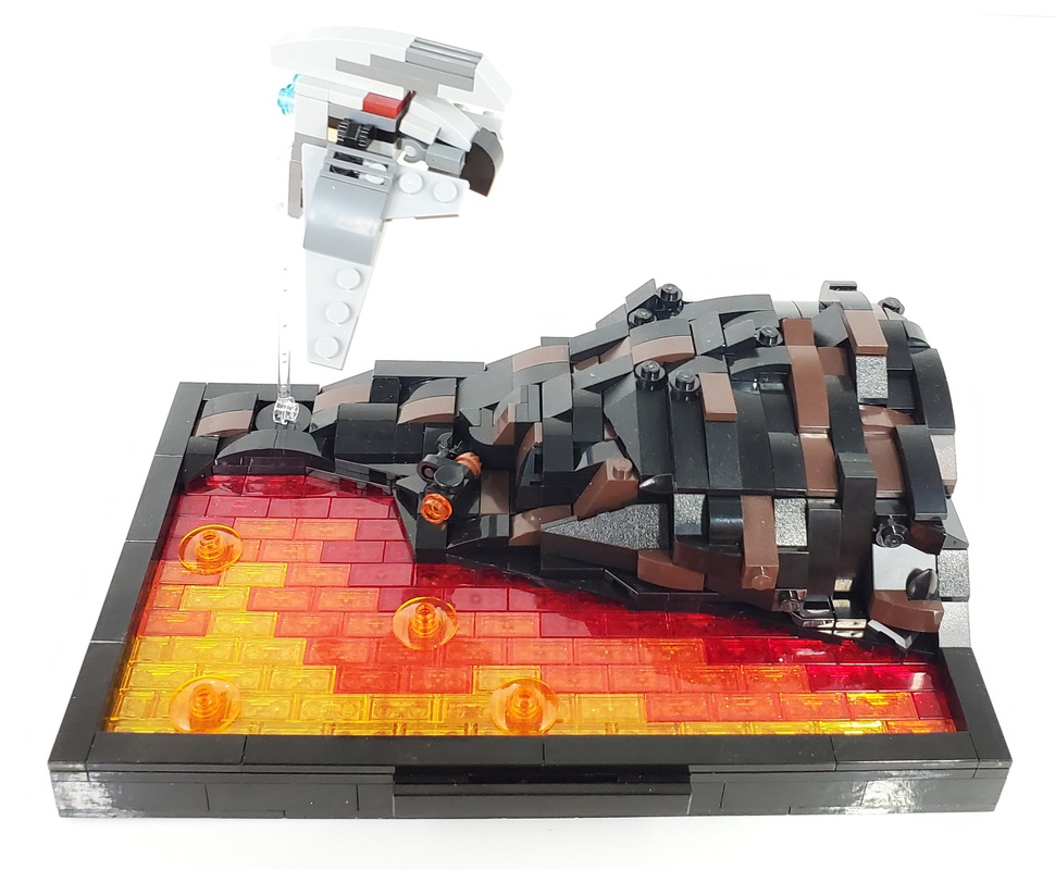 Segundo grado Para buscar refugio canción LEGO MOC Mustafar Rescue by Jedimasterels | Rebrickable - Build with LEGO