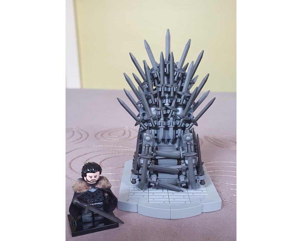 LEGO MOC The Iron Throne from The Game of Thrones by dranac