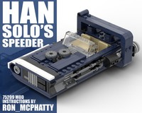 Han Solo's Speeder set 75209 MOD