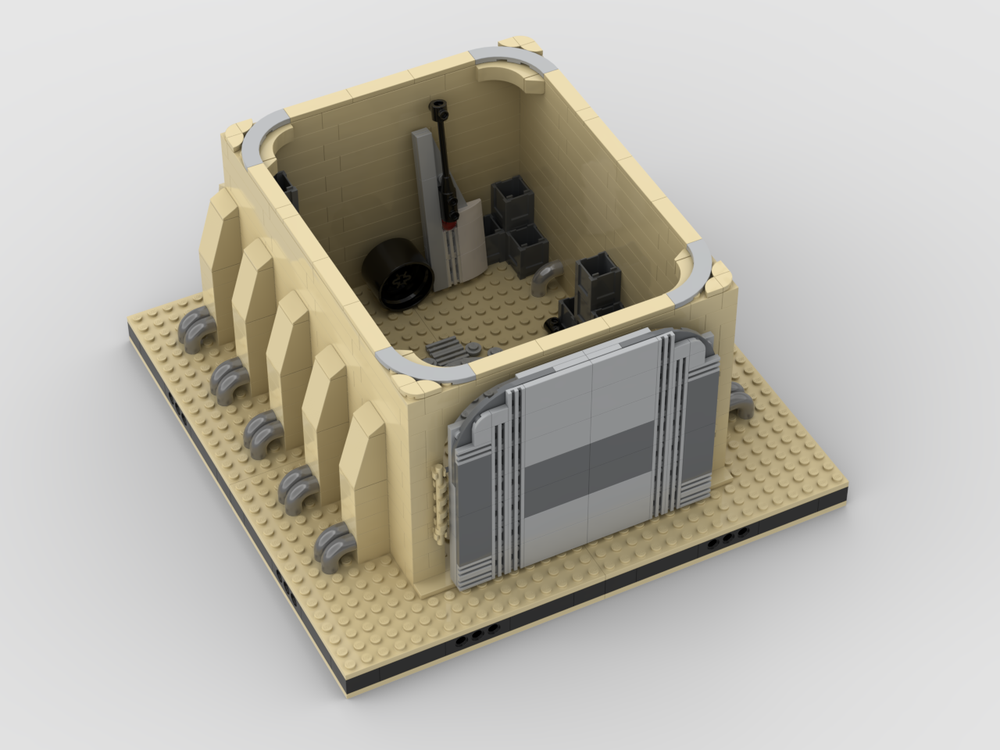 MOC Modular Tatooine Tatooine City Space Wars