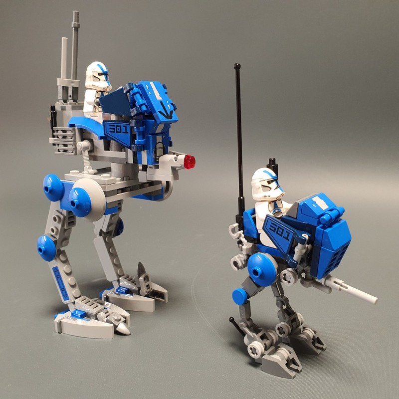 Lego Moc Atrt 501st (minifigure Scale) By Ohsojang 